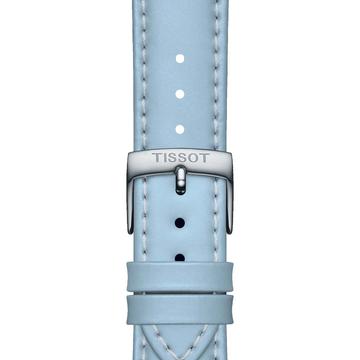 Tissot kék gyári bőrszíj 18 mm