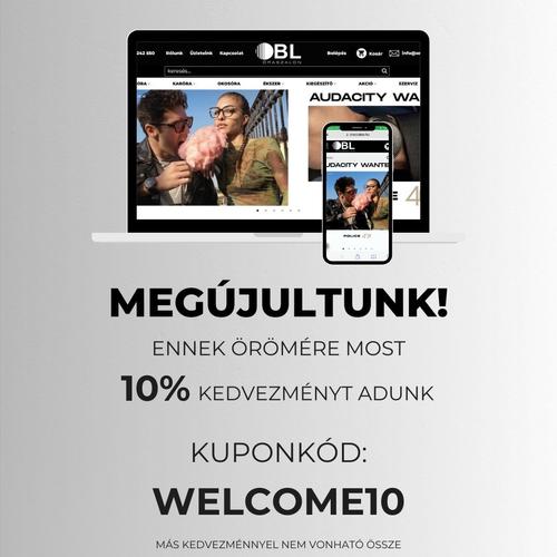 Webshopunk megújult – már nagyon várunk!