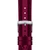 Tissot piros gyári műanyag óraszíj 18 mm