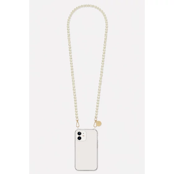 Como Milano telefonlánc CMMJ.002.PRL.02.00 120cm gyöngy fehér