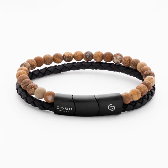 Como Milano Men Strap férfi karkötő CMJ2MB0003BLBRS