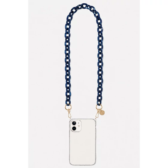 Como Milano Telefonlánc CMMJ.001.DBL.01.00 120cm acryl kék