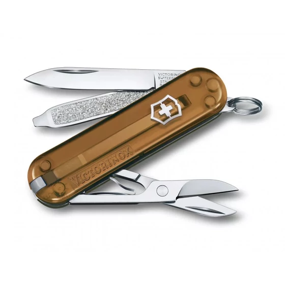 Victorinox 010-6223-T55G Classic SD | Transparent Colors | Chocolate Fugde