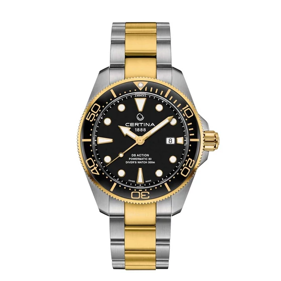 Certina DS ACTION DIVER 43 mm POWERMATIC 80 férfi karóra C032.607.22.051.00