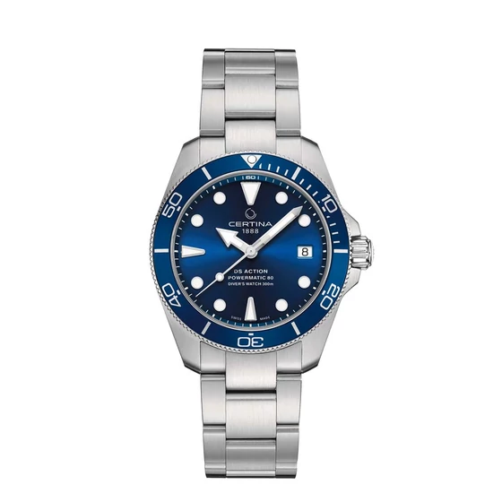 Certina DS ACTION Diver 38 mm Powermatic 80 Nivachron férfi karóra C032.807.11.041.00
