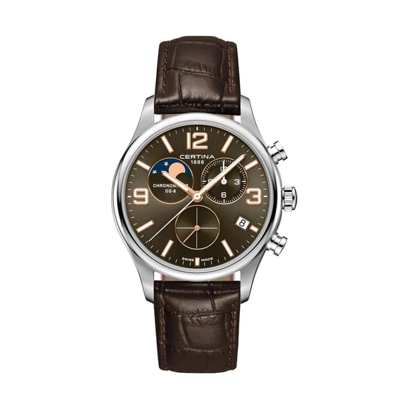 Certina DS-8 Gent Chrono Moon Phase Quartz Cos férfi karóra C033.460.16.087.00