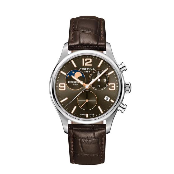 Certina DS-8 Gent Chrono Moon Phase Quartz Cos férfi karóra C033.460.16.087.00