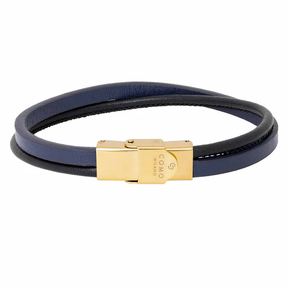 Como Milano Men Strap férfi karkötő CMJ2MB0002GMBBL