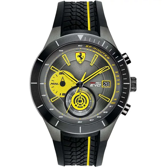 Scuderia Ferrari Red Rev Evo Chronograph férfi karóra 0830342