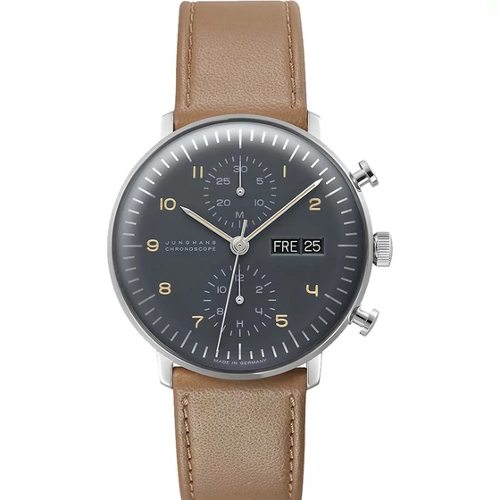 Junghans Max Bill Chronoscope férfi karóra 027/4501.04