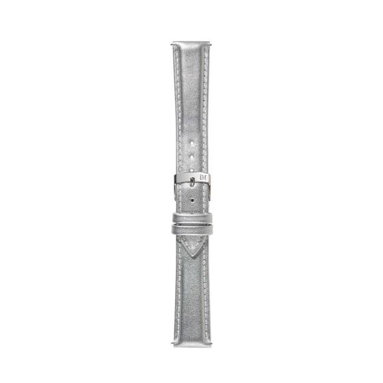Morellato Trend ezüst valódi bőr óraszíj 14 mm A01D5050C47012CR14