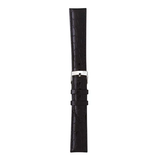 Morellato Liverpool fekete valódi bőr óraszíj 16 mm A01U0751376019CR16
