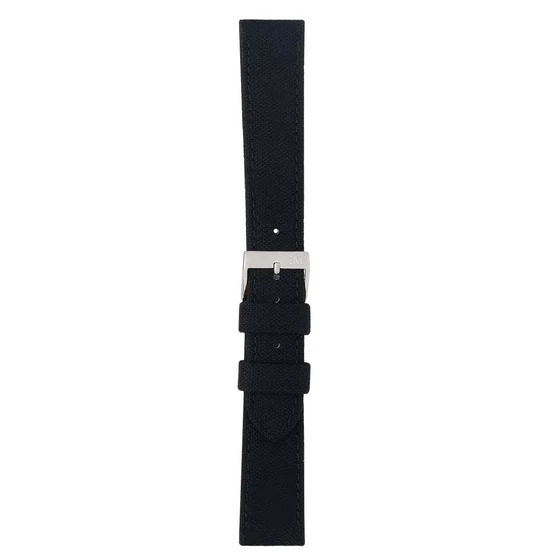 Morellato Cordura fekete valódi bőr óraszíj 22 mm A01U2779110019CR22