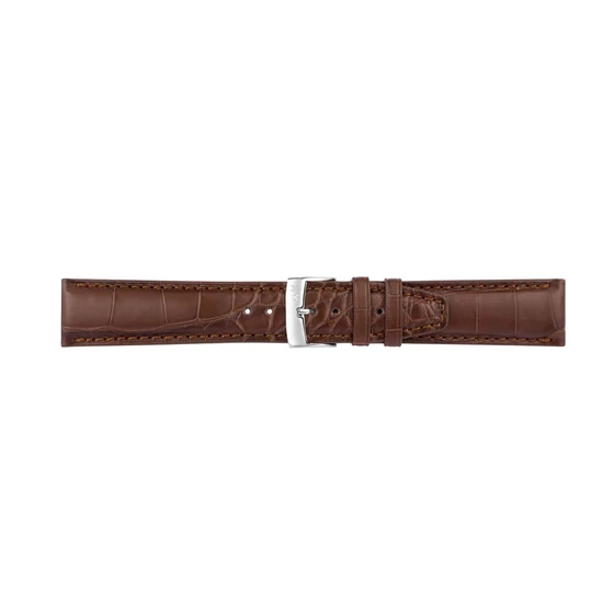 Morellato Heritage barna aligátorbőr óraszíj 20 mm A01U3881339032CR20