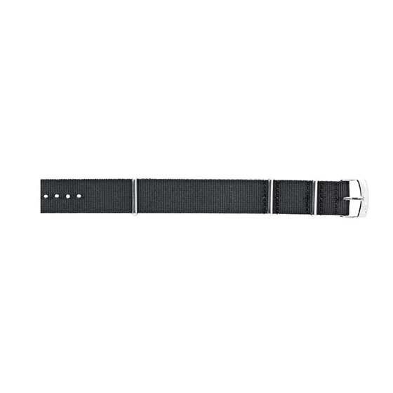 Morellato Nastro Cannete fekete textil óraszíj 18 mm A01U3972A74019CR18