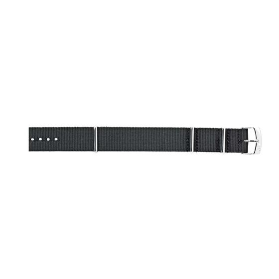 Morellato Nastro Cannete fekete textil óraszíj 18 mm A01U3972A74019CR18