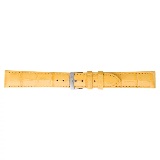 Morellato Samba sárga valódi bőr óraszíj 20 mm A01X2704656098CR20
