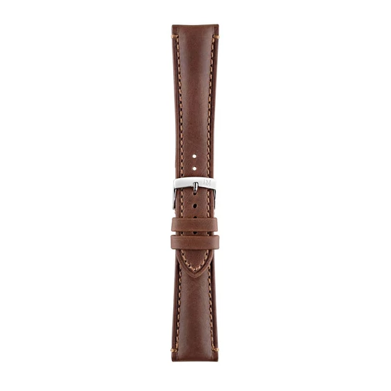 Morellato Cuoio barna valódi bőr óraszíj 18 mm A01X4434B09032CR18