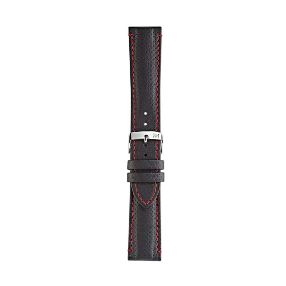Morellato Race fekete valódi bőr óraszíj 20 mm A01X4909C18883CR20