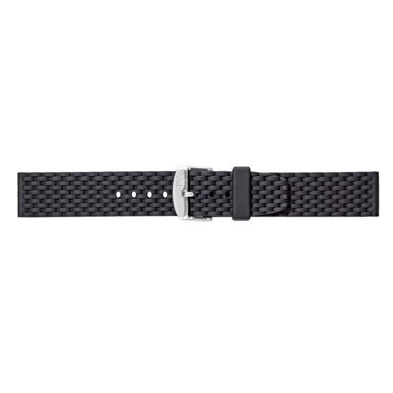 Morellato Bormida Technogomma fekete szilikon óraszíj 18 mm A01X4984556019ST18