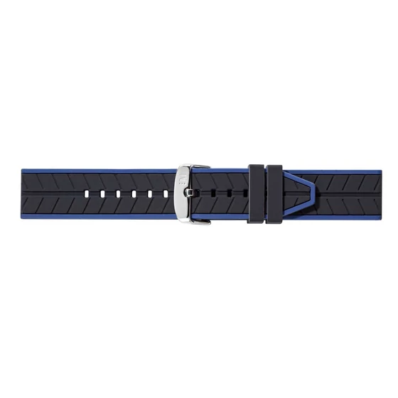 Morellato Sesia fekete szilikon óraszíj 22 mm A01X4985187862CR22