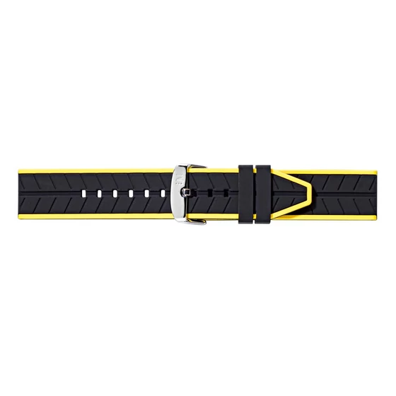 Morellato Sesia fekete szilikon óraszíj 20 mm A01X4985187897CR20