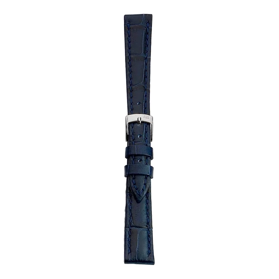 Morellato Bolle kék valódi bőr óraszíj 12 mm A01X5203480061CR12