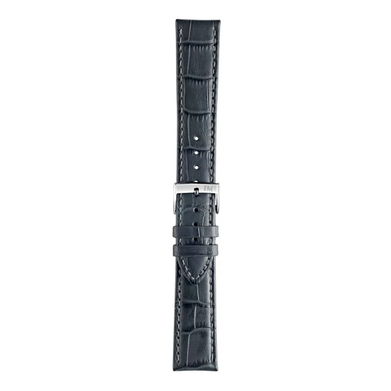Morellato Bolle szürke valódi bőr óraszíj 12 mm A01X5203480191CR12