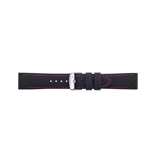 Morellato Livenza fekete szilikon óraszíj 20 mm A01X5275187883CR20