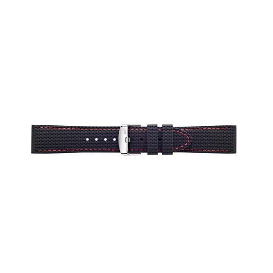 Morellato Livenza fekete szilikon óraszíj 20 mm A01X5275187883CR20
