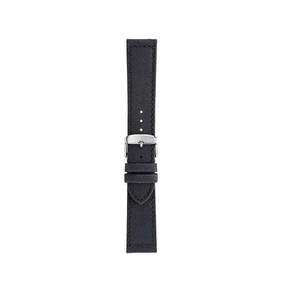 Morellato Corfu fekete újrahasznosított bőr óraszíj 22 mm A01X5390D12019CR22