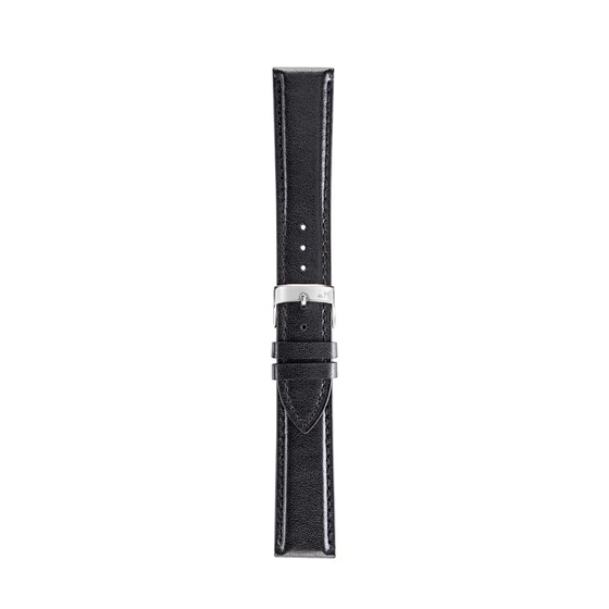 Morellato Naxos fekete újrahasznosított bőr óraszíj 20 mm A01X5391D15019CR20