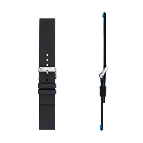 Morellato Tunguska fekete szilikon óraszíj 22 mm A01X5396187866CR22