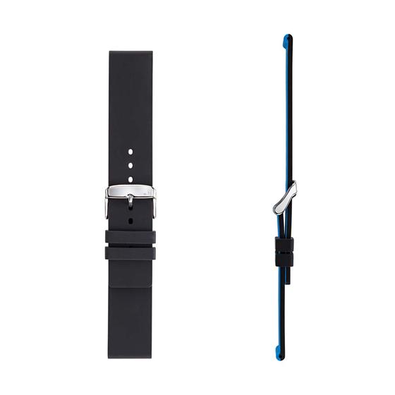 Morellato Tunguska fekete szilikon óraszíj 22 mm A01X5396187866CR22