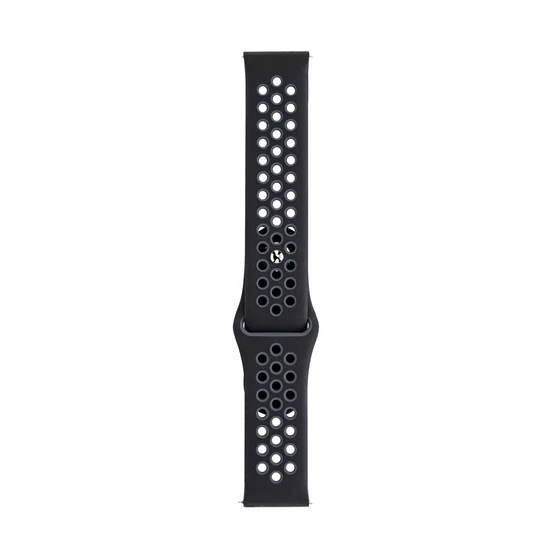 Morellato Paroo fekete szilikon óraszíj 20 mm A01X5402187801CR20