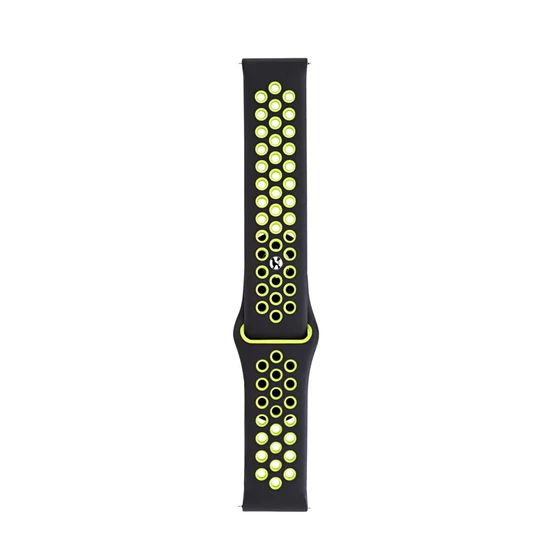 Morellato Paroo fekete szilikon óraszíj 20 mm A01X5402187802CR20