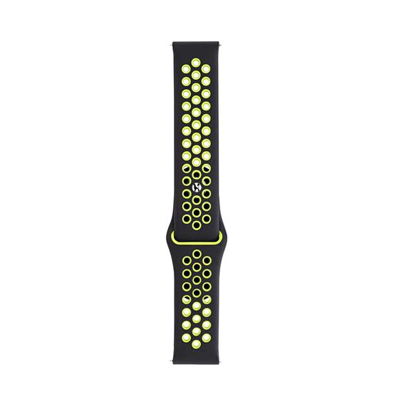 Morellato Paroo fekete szilikon óraszíj 20 mm A01X5402187802CR20