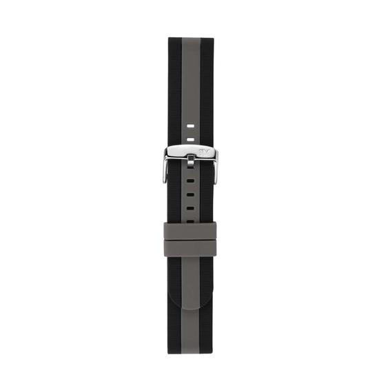 Morellato Bolsena fekete szilikon óraszíj 20 mm A01X5486187972CR20
