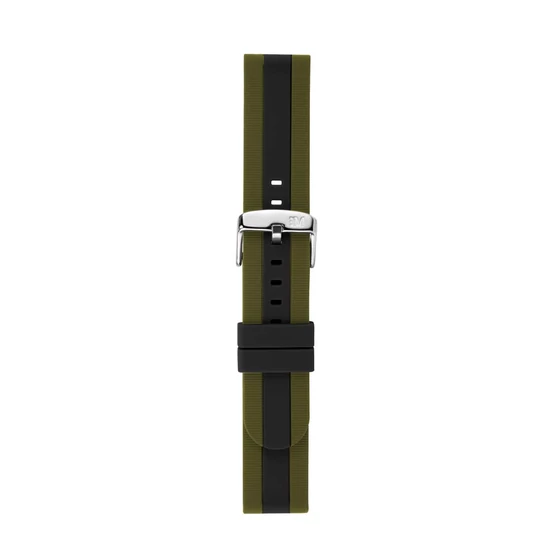 Morellato Bolsena zöld szilikon óraszíj 20 mm A01X5486187974CR20
