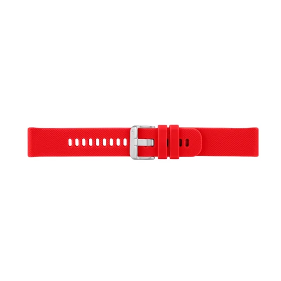 Morellato Byte piros szilikon óraszíj 18 mm A01X5654187083SB18