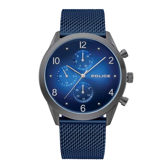 Police Silfra férfi karóra PL15922JSU/03MMBL