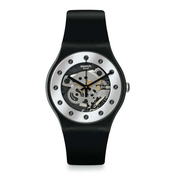 Swatch Silver Glam Again női karóra SO29B109