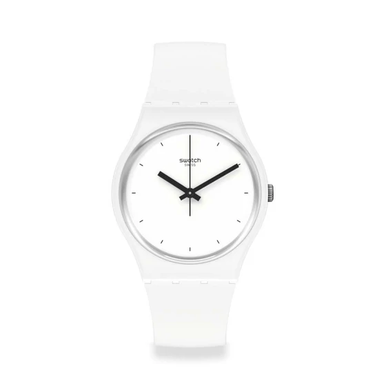 Swatch Think Time White unisex karóra SO31W100