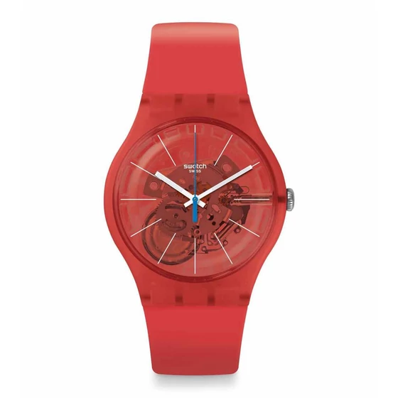 Swatch Bloody Orange unisex karóra SUOO105