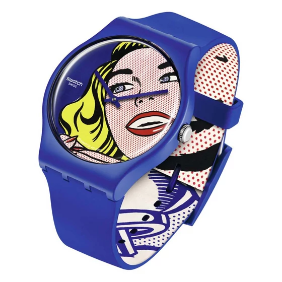 Swatch Girl By Roy Lichtenstein The Watch unisex karóra SUOZ352