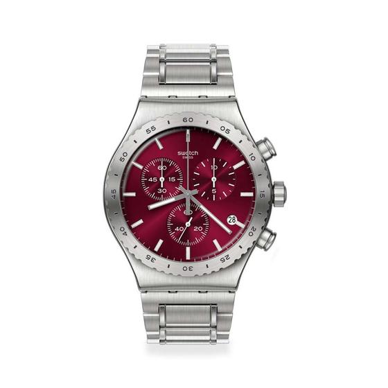 Swatch Purple Irony férfi karóra YVS499G
