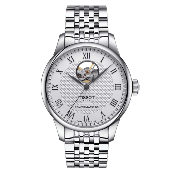 Tissot Le Locle Powermatic 80 Open Heart férfi karóra T006.407.11.033.02