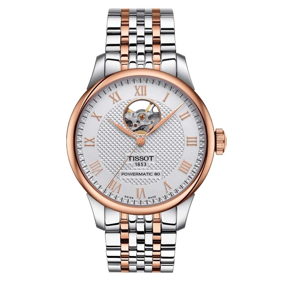 Tissot Le Locle Powermatic 80 Open Heart férfi karóra T006.407.22.033.02