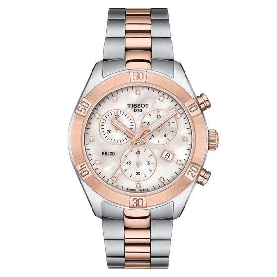 Tissot PR 100 Sport Chic Chronograph női karóra T101.917.22.116.00