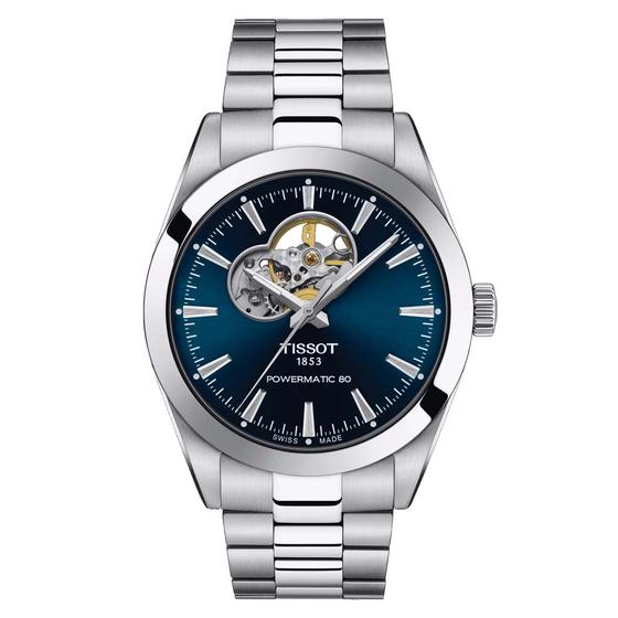 Tissot Gentleman Powermatic 80 Open Heart férfi karóra T127.407.11.041.01